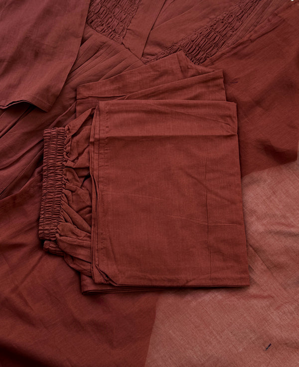 🌸 Pure Cotton Anarkali Set 🌸