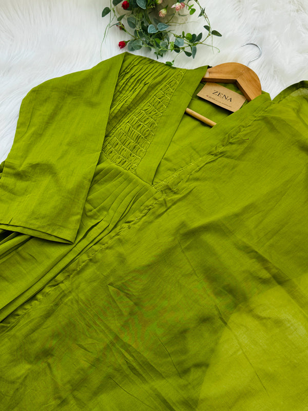 ๐ธ Pure Cotton Anarkali Set ๐ธ