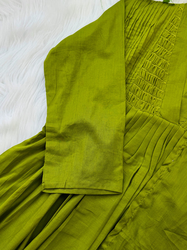 ๐ธ Pure Cotton Anarkali Set ๐ธ