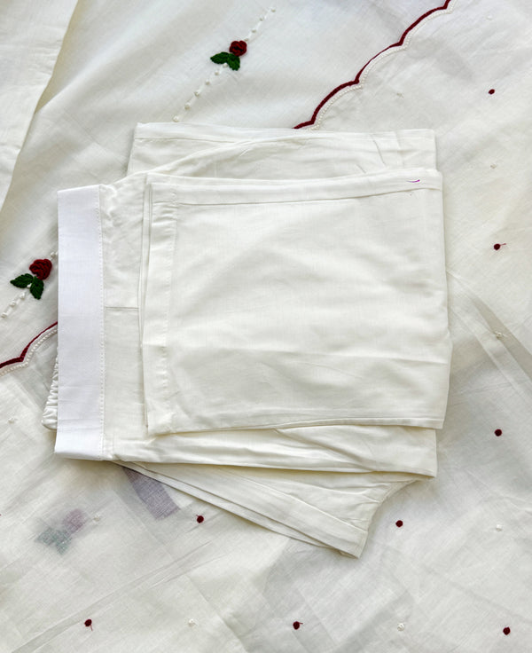 ✨ Pure Cotton French Knot Anarkali Set ✨