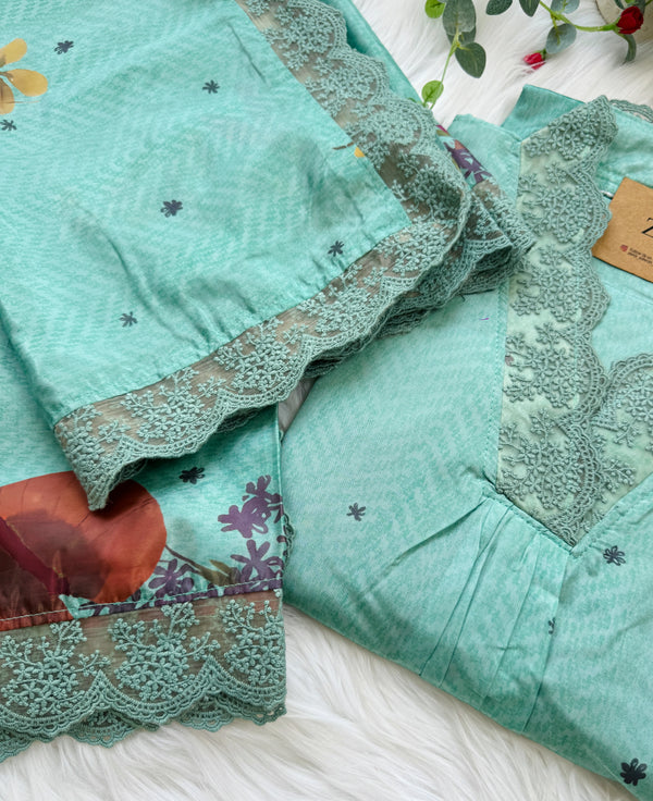 🤍✨ Eid Arrival Anarkali Set ✨🤍