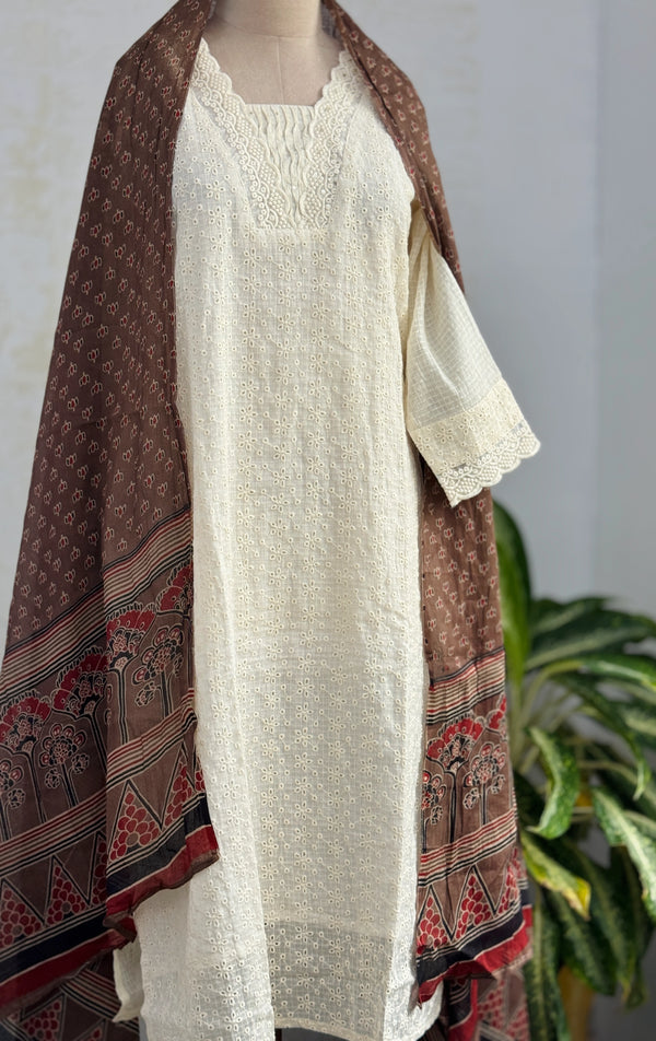 ✨ Pure Cotton Hakoba Kurti Set ✨