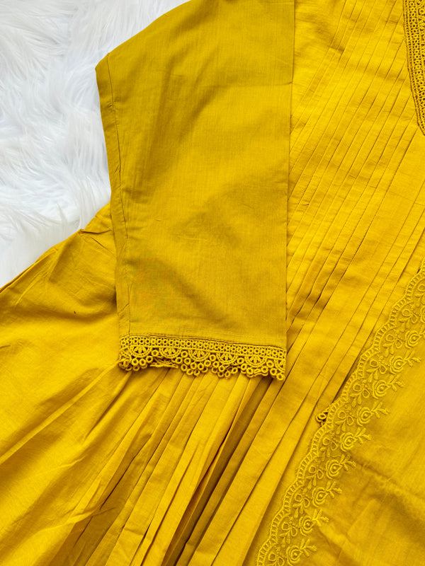 ✨ Mul Cotton Anarkali Set ✨