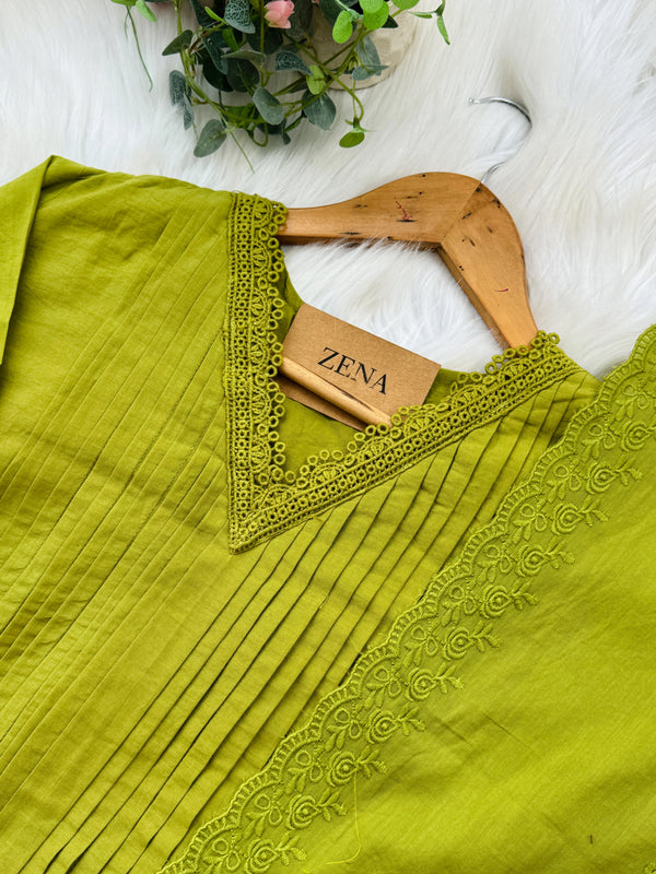 ✨ Mul Cotton Anarkali Set ✨