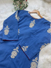 ✨ Premium Mul Chanderi Hand-Detailed Kurti Set ✨