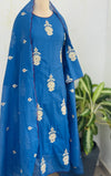 ✨ Premium Mul Chanderi Hand-Detailed Kurti Set ✨