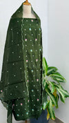 β¨ Malai Chanderi Unstitched Suit β¨