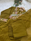 ✨ Pure Cotton Embroidered Kurti Set ✨