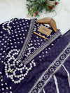 ✨ Pure Cotton Mirror Work Kurti Set with Handwork Details ✨