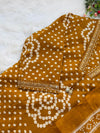 ✨ Pure Cotton Mirror Work Kurti Set with Handwork Details ✨