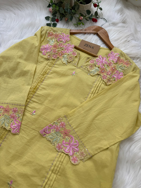 ✨ Premium Mul Cotton Party Wear Kurti Set ✨
