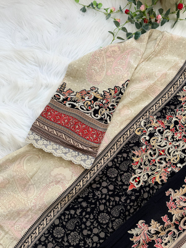 ✨ Pure Crepe Pakistani Suit ✨
