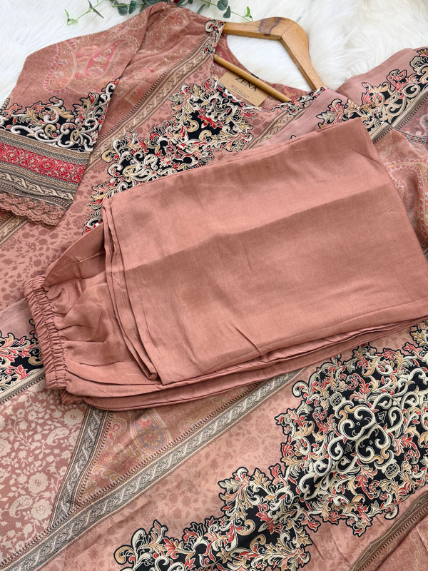✨ Pure Crepe Pakistani Suit ✨