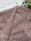 ✨ Chinnon Hand Detailed Embroidered Anarkali Set ✨