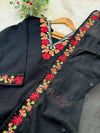 ✨ Pure Cotton Embroidered Kurti Set ✨