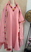 ✨ Pure Cotton Embroidered Kurti Set ✨
