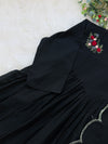 ✨ Premium Kota Fabric Embroidered Anarkali Set ✨