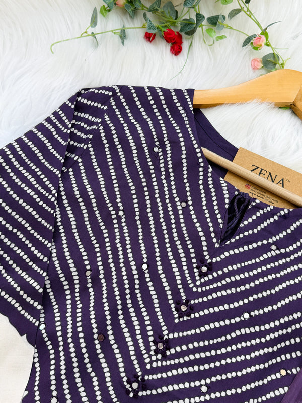 ✨ Pure Cotton Kurti Set ✨