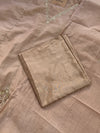 ✨ Premium Mul Chanderi Hand Work Unstitched Suit ✨