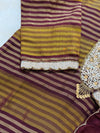 ✨ Premium Tissue Silk Hand Detailed Kurti Set ✨