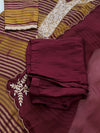 ✨ Premium Tissue Silk Hand Detailed Kurti Set ✨