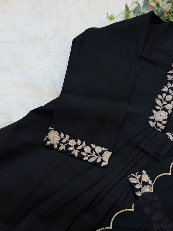 ✨ Diamond Mulchanderi Anarkali Set ✨