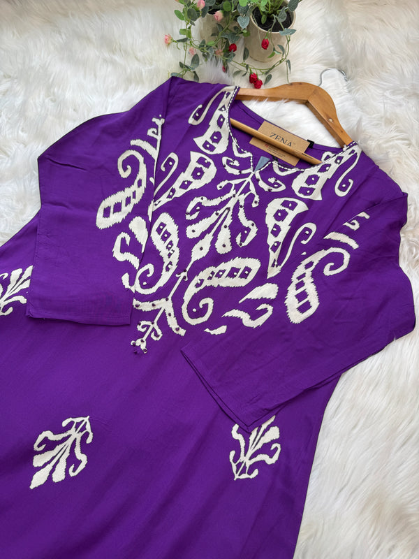 ✨ Pure Cotton Kurti Set ✨
