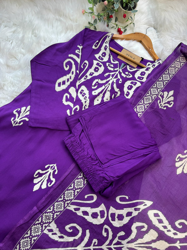 ✨ Pure Cotton Kurti Set ✨