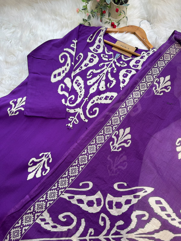 ✨ Pure Cotton Kurti Set ✨