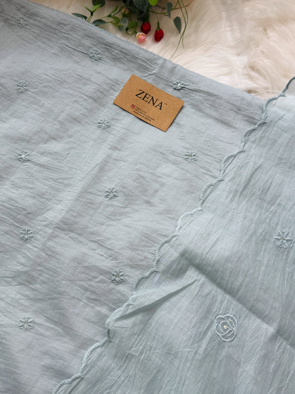 ✨ Premium Mul Chanderi Unstitched Suit ✨