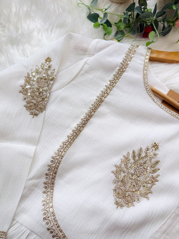 ✨ Chinnon Embroidered Anarkali Set ✨