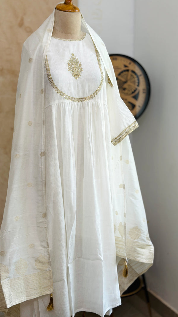 ✨ Chinnon Embroidered Anarkali Set ✨