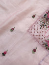 ✨ Kota Doria Hand Detailed Unstitched Suit ✨