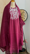 Easy Cotton Embroidered Kurti Set