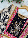 ✨ Pure Cotton Slitted Embroidered Kurti Set ✨