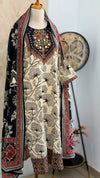 ✨ Pure Cotton Mirror Work Kurti Set ✨