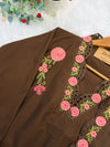 ✨ Pure Cotton Embroidered Kurti Set ✨