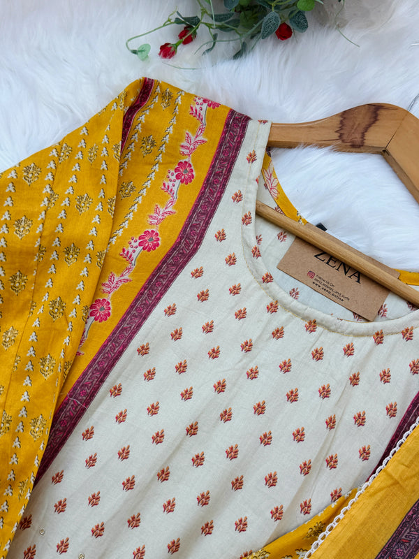 ✨ Pakistani Cotton Kurti Set ✨