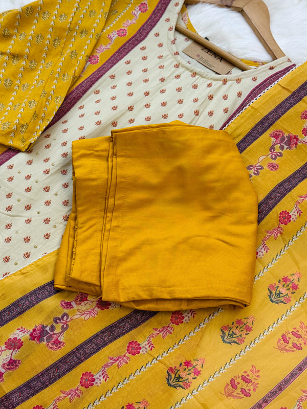 ✨ Pakistani Cotton Kurti Set ✨