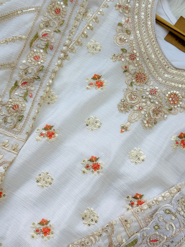 ✨ Chinnon Embroidered Party Wear Suit ✨