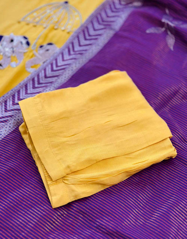 Ready to Wear Premium Dola Silk Hand Work Kurti Set – A Blend of Luxury & Elegance ✨