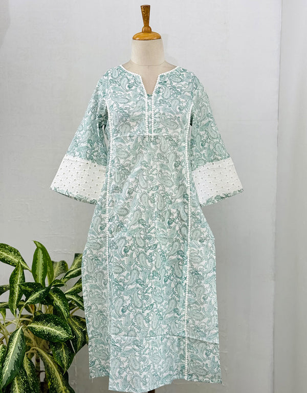 Pure Cotton Casual Wear Kurti - Effortless Comfort 🌼