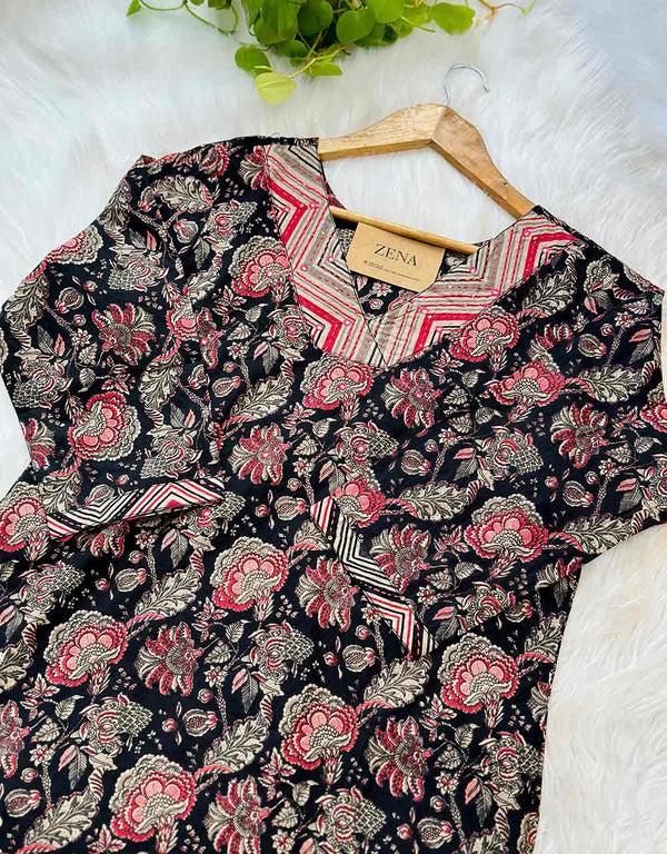 Ready-to-Wear Cotton Kurti - Effortless Comfort 🌟