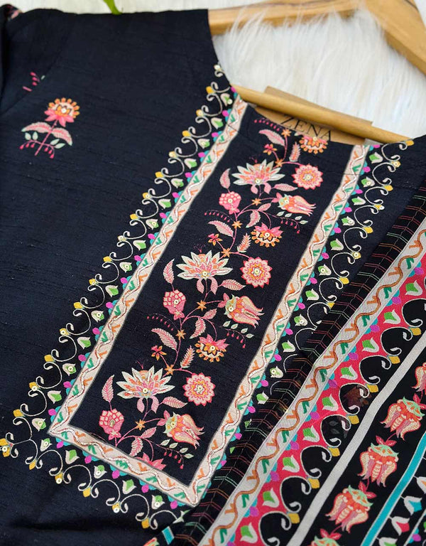 Semi-Stitched Muslin Kurti Set 🌿