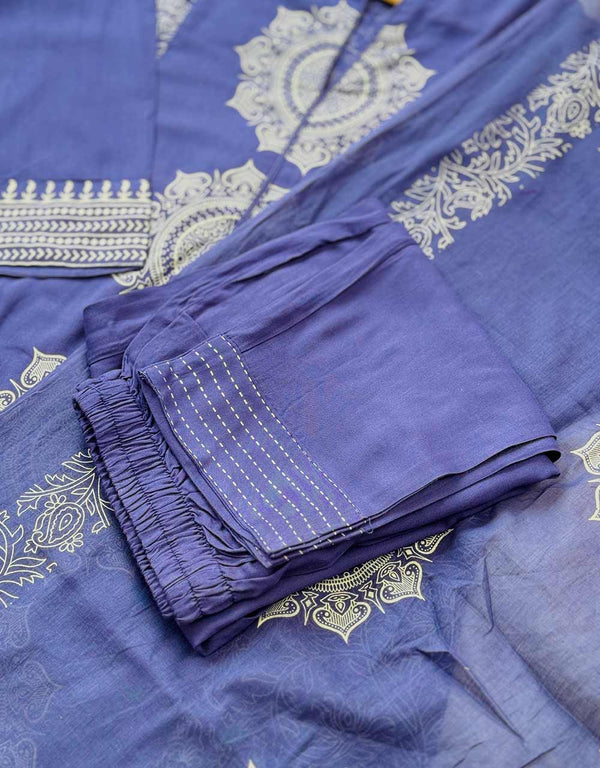 Ready-to-Wear Pure Cotton Kurti Set – Effortless Comfort & Style 🌿✨Z785