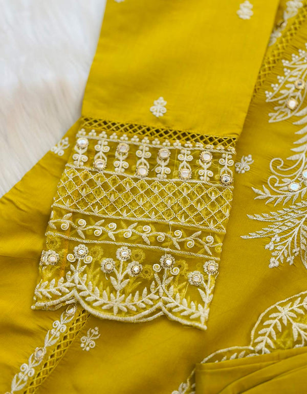 READY TO WEAR MUSLIN SILK KURTI SET 🌿