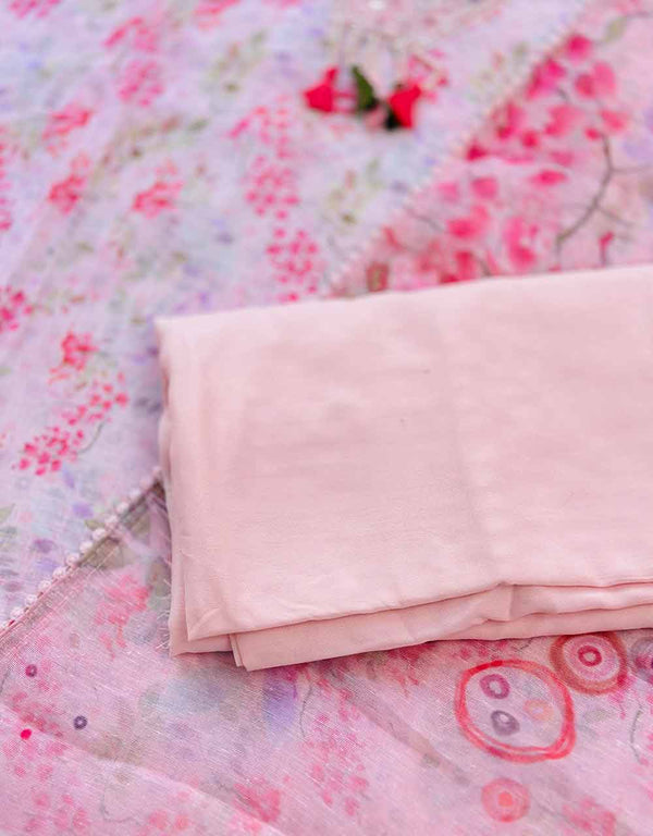 Timeless Comfort – SEMI-STITCHED COTTON KURTI SET ✨