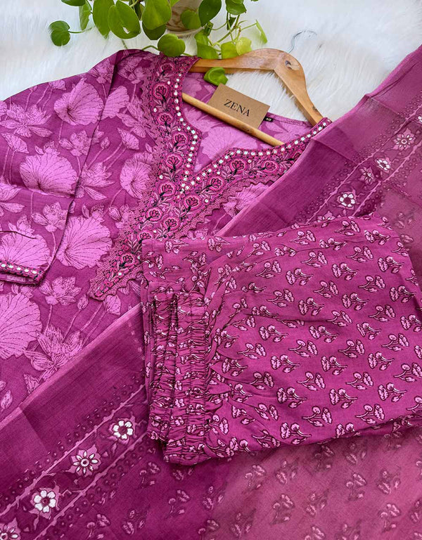 Everyday Grace – READY TO WEAR PURE COTTON KURTI SET 🌿