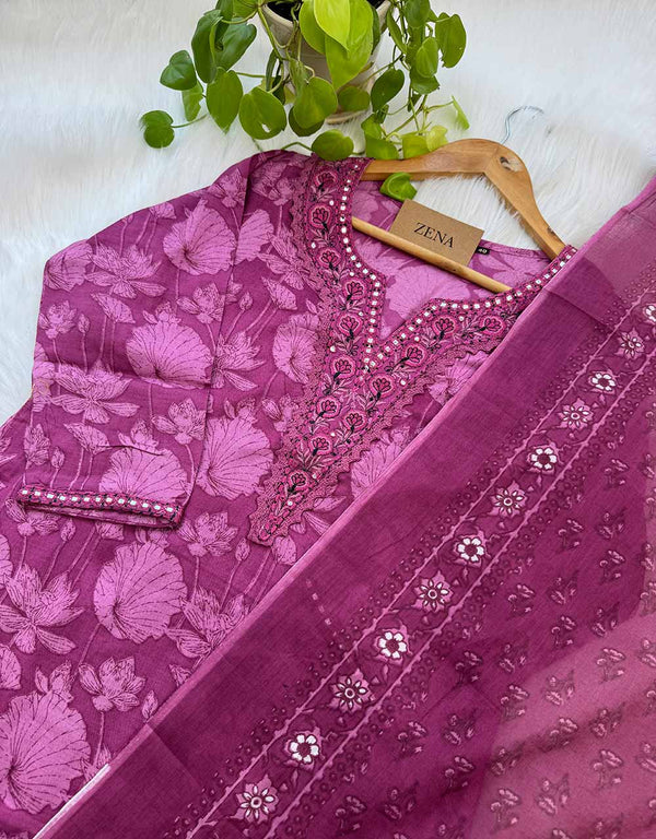 Everyday Grace – READY TO WEAR PURE COTTON KURTI SET 🌿