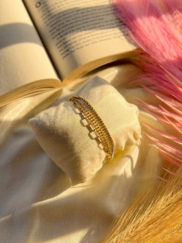 Anti-Tarnish Stainless Steel Chain Bracelet